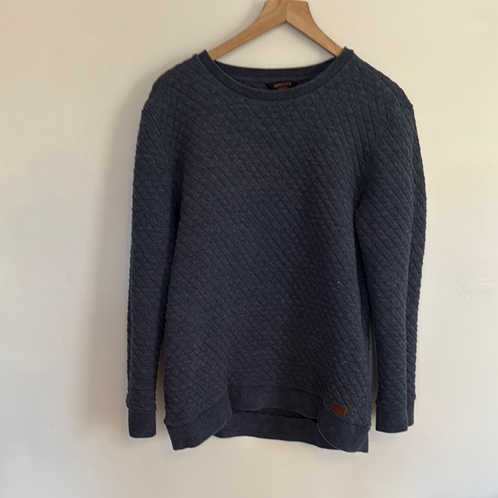 Quilted outpost sweater